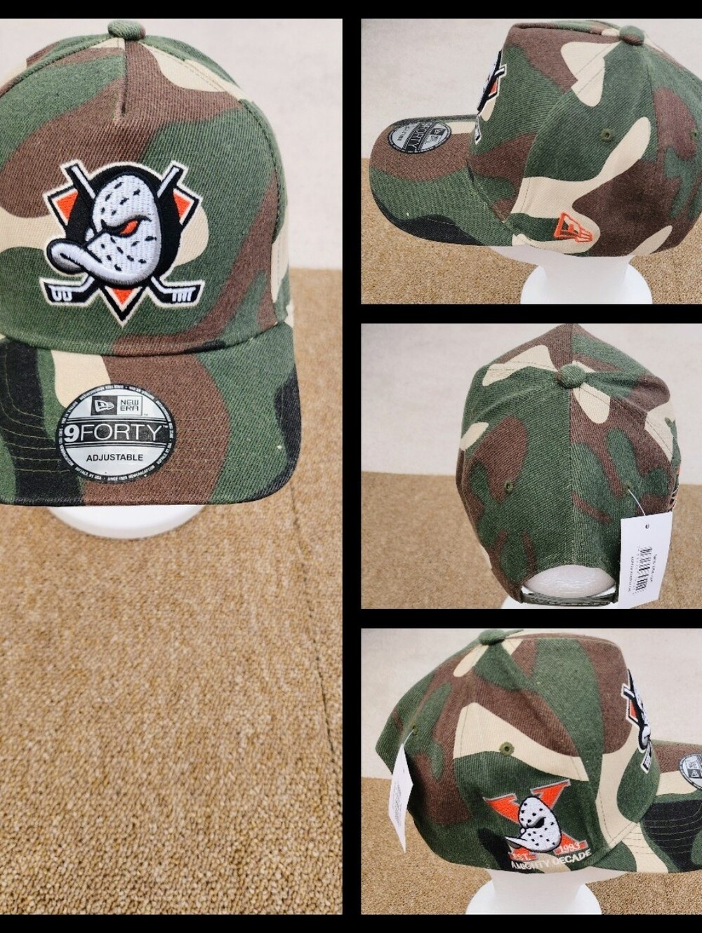 ANAHEIM DUCKS NHL HOCKEY SNAPBACK HAT.